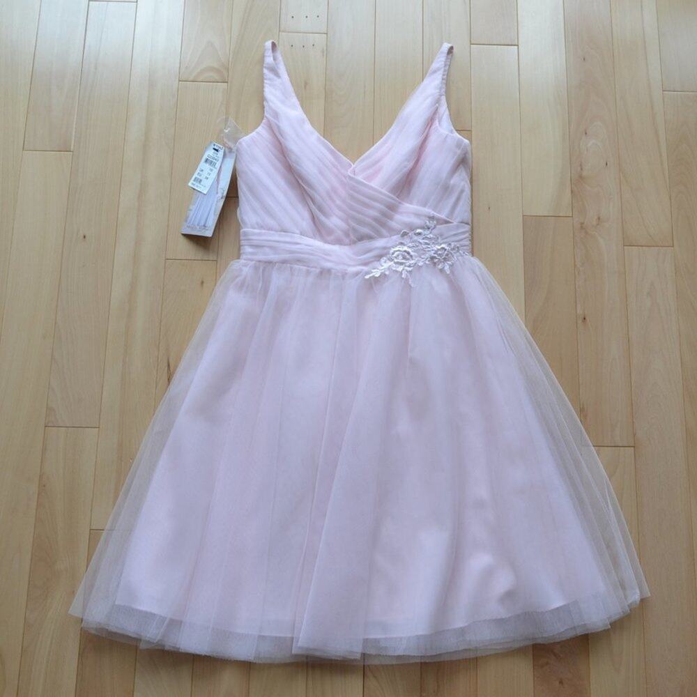 NWT Alfred Angelo Ballerina Bridesmaids Formal Dress Size 10